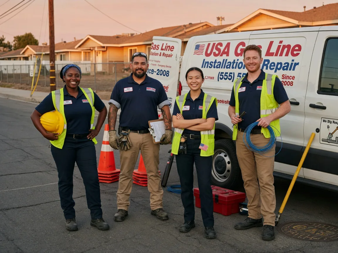 Gas Line Installation company in Ryde, CA